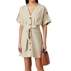 NWT Scotch & Soda Drapey Safari Dress